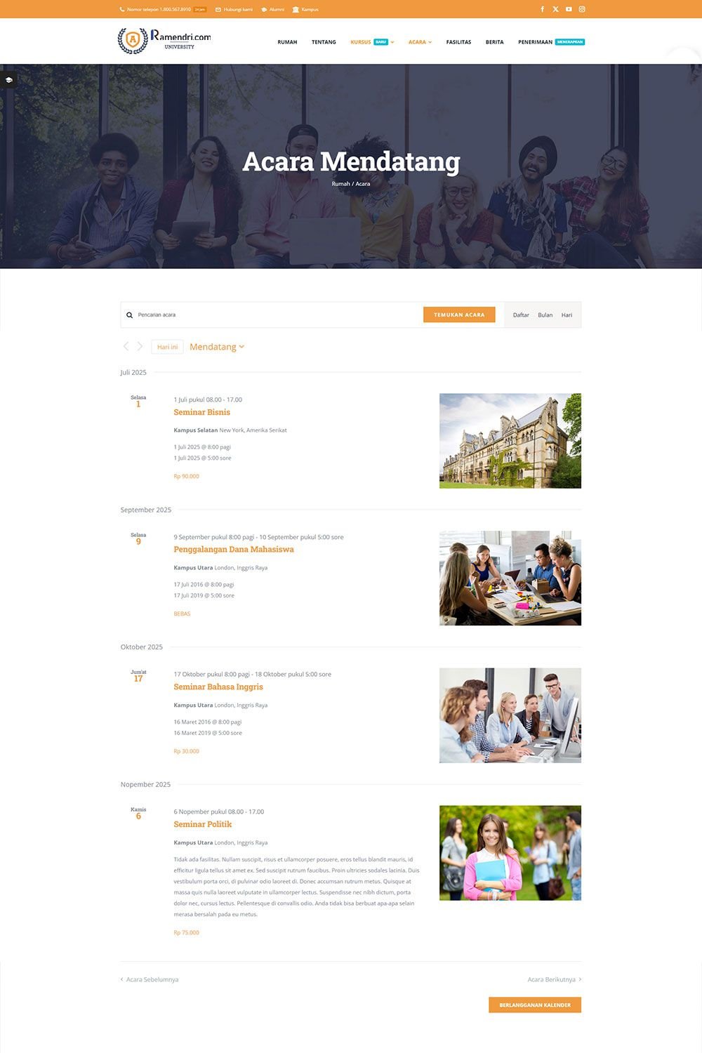 Acara Website Sekolah 001