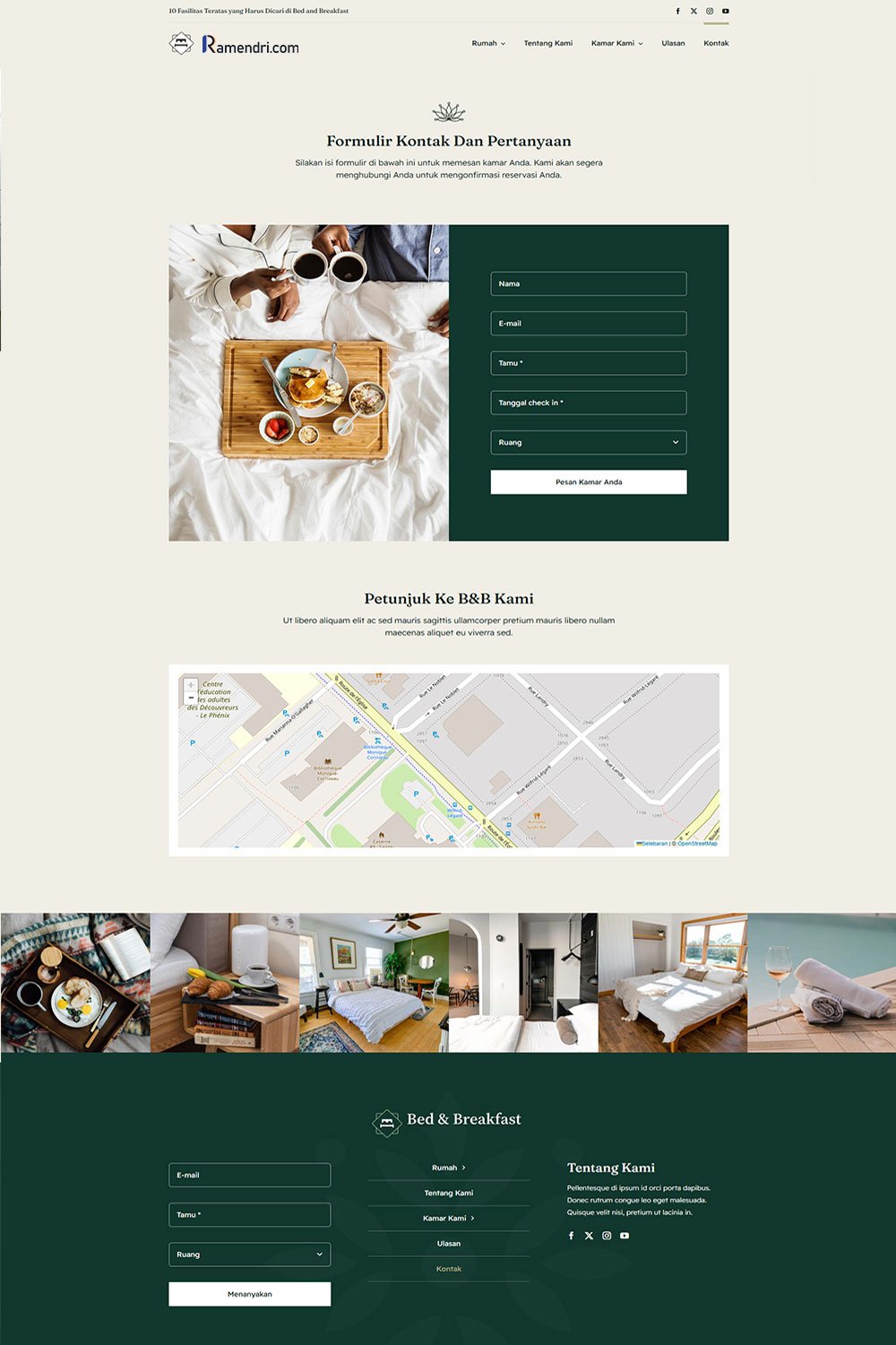 Desain Contact Hotel dan Villa 001